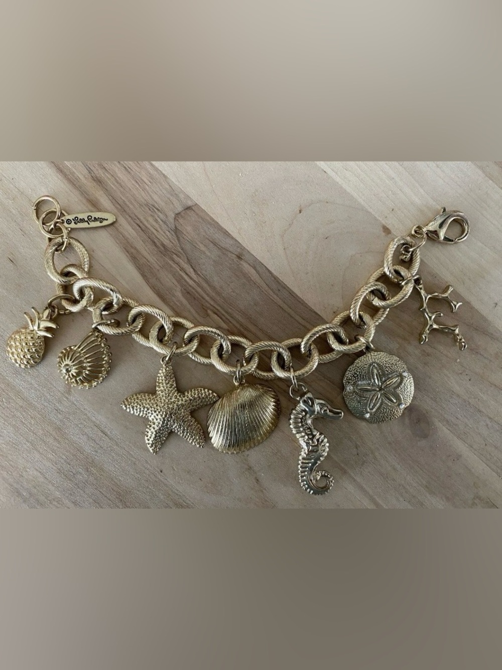 Lilly Pulitzer Beachy Charm Bracelet